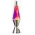 Lava Lamp Original Brand 20 oz - Yellow Wax with Purple Liquid