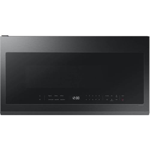 Samsung ME21DG6300MT 2.1 Cu. Ft. Matte Black Steel Over-the-Range Smart Microwave