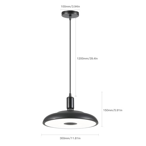 Lámpara colgante LED que resiste la humedad de la cocina y el exterior 6