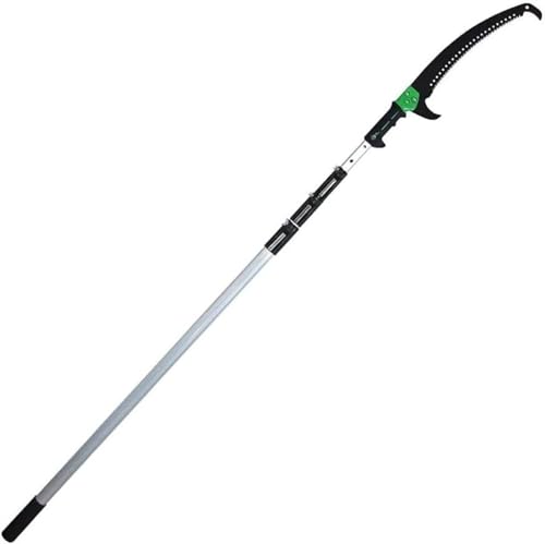 Profession Telescopic Pruning Saw, Extendable Tree Pruner Pole Saw 4 Section Cutter for Pruning and Trimming Branches