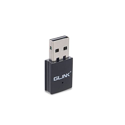Image of GLINK GW-300 WiFi-Wireless USB Nano Reciever Dongle 500Mbps Nano Adaptor Ultra Fast | All-in-One Compatible with DAHUA, HIKVISION, CP Plus, PANASONIC etc. Supports PC /Laptop (DVR /PC WiFi DONGLE)