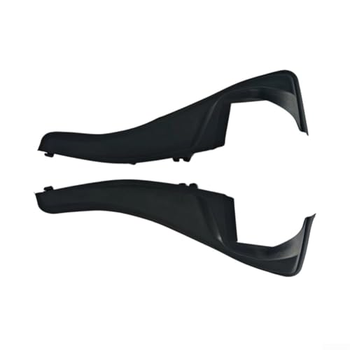 Pour Renault Master III IV 668119349R 668101824R ABS résistant à la chaleur Moulage Noir Avant Remplacement Déflecteur d'air 2 pièces