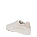 Naturalizer Womens Morrison 2.0 Lace Up Fashion Sneaker Warm White Linen Leather 8.5 M