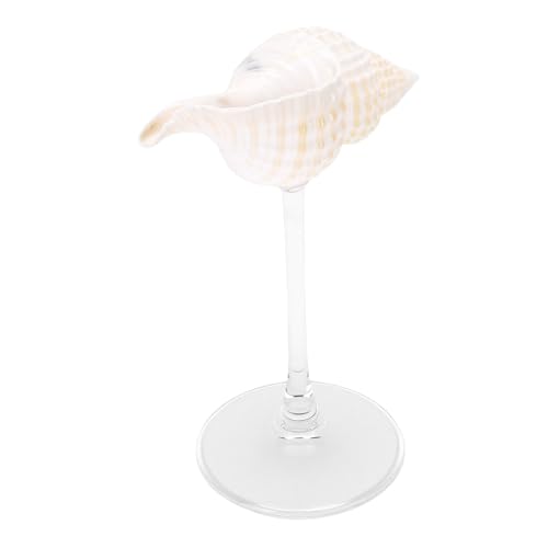 Copa de cristal de martini Pssopp estilo concha para hostelería elegante 3