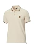 camicia aeronautica militare azzurra PO1924 Aeronautica Militare Polo PO1914 da Uomo, Camicia, t-Shirt, Maniche Corte, Frecce Tricolori (IT, Testo, XXL, Regular, Regular, 73078 Beige Chiaro)