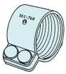 Appleton SCC-400 4" Rigid Bolt-On Split Coupling