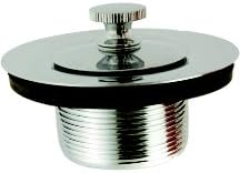 Price Pfister Lift & Turn Tub Stopper - Chrome - Flange/Stopper,Drain,Turnstop - Price Pfister 35266