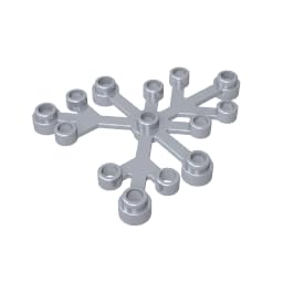 XYEIUGO GDS-1437 2417 Ornaments Plant, Leaves 6x5, Flat Silver, 50 PCS — image 1