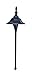 Dabmar Lighting LV69-B Path Light, 20W 12V Jc, Black Finish