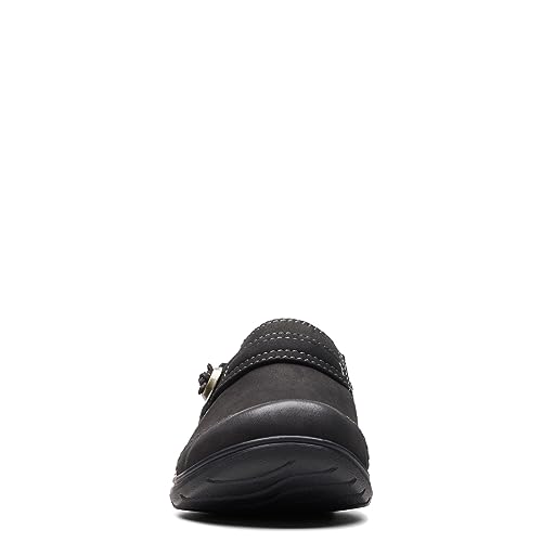Clarks Clarks Black's Carleigh Pearl Loafer, Black Nubuck, 8.5 Medium US