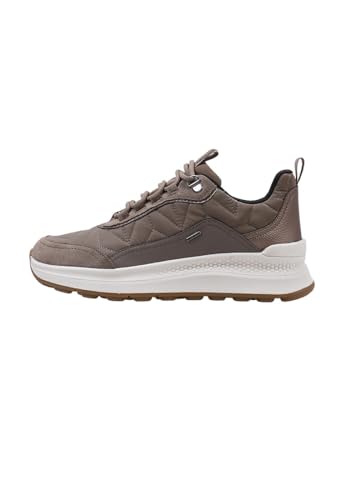 Geox Women's D Spherica Actif X2 Trainers, Taupe, 4 UK