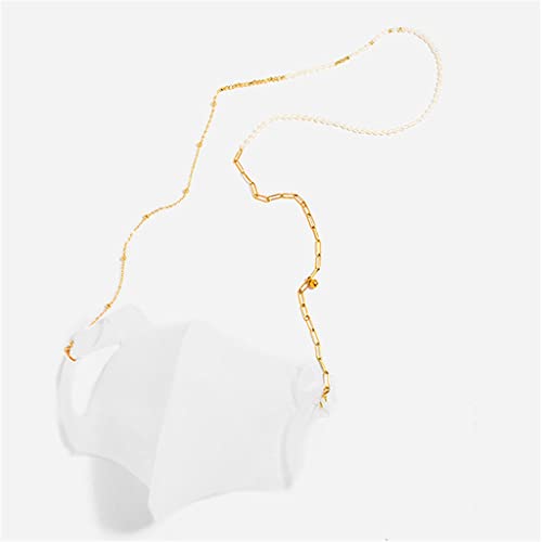 Chaîne de lunettes de perles de riz : la solution anti-perte asymétrique pour casque