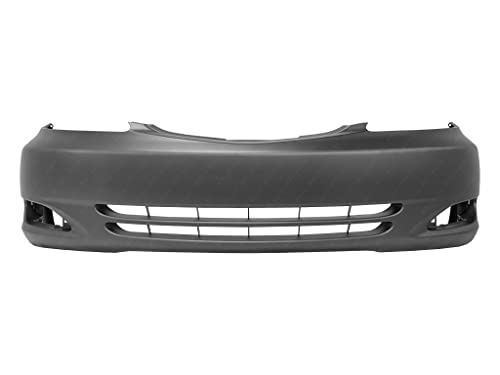 MBI AUTO - Primered, Front Bumper Cover Replacement Fascia for 2002 2003 2004 Toyota Camry 02 03 04, TO1000231