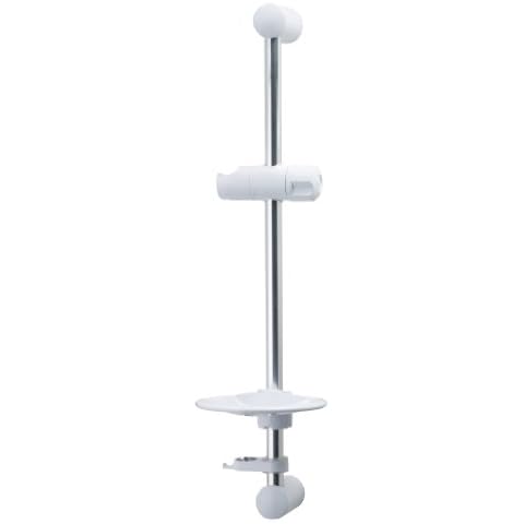 Riel Elevador Aaron-Blanco/Cromo Triton Showers Cover