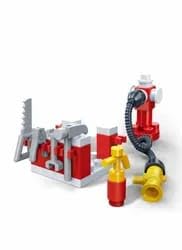 Image of Amitasha Fire Station Car Building Blocks Kit Model Vehicle Toy Set for Kids Birthday Gift Boys & Girls Educational Puzzle Mind Trick Memory Game, 173 Pcs