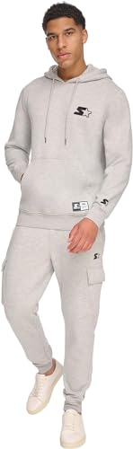STARTER Men's Sportswear Jogger,Heather Grey,XX-Large - image 2