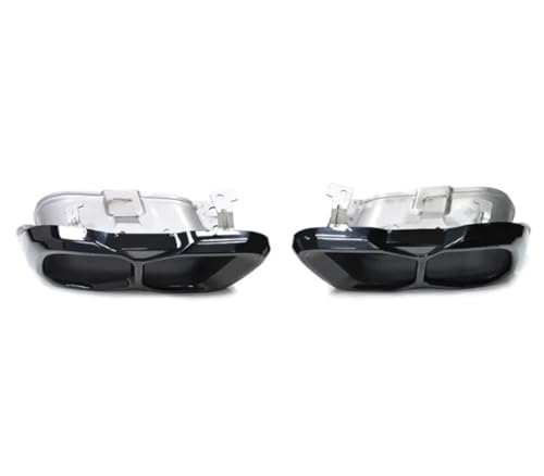 Embout d'échappement Quadruple BMW X5 G05 X6 G06 X7 G07 accessoire Silver B