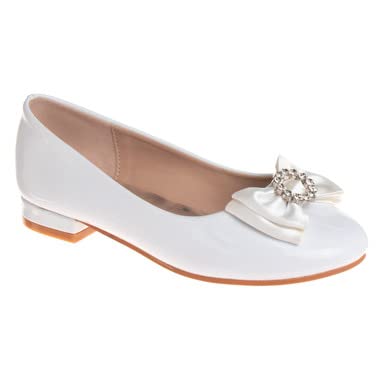 Girls’ Slip-On Ballet Flats with Bow2