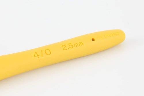 Clover Uncinetto, Metallo, Giallo, 2.5