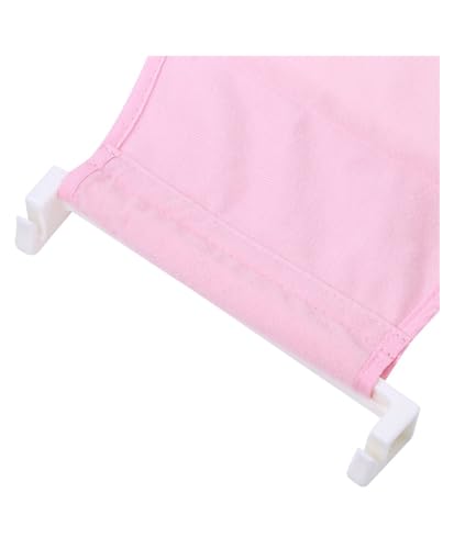 Image of SYGA New Baby Bathtub Mesh Seat Support Sling Net Infant Bath Blue Tub Hammock(Pink)