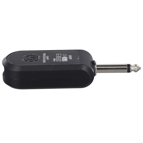 Sistema inalámbrico UHF de guitarra FABULETTA 550 MHz con transmisor y receptor XLR, kit para micrófono dinámico y mezclador de audio profesional (1 bandeja, 2 unidades) miniatura 7