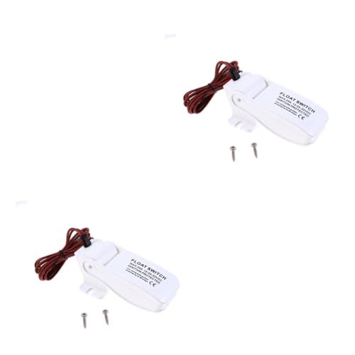 INOOMP 2pcs Submersible Bilge Pump Float Automatic Bilge Pump for Boats 12v / 24v / 32v Kit Rule Float