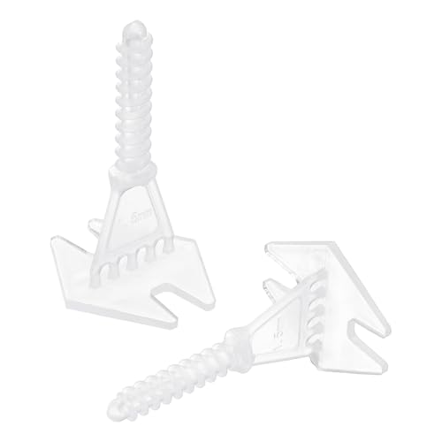 Système de nivellement de carrelage PATIKIL 1/16 contre les défauts de planéité du sol, 250pcs