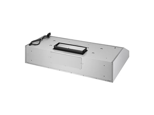 VICTORY Luna, 600 Under-Cabinet Range Hood 36 Inch, Stainless Steel, LED Lights, Easy to Clean Dishwasher-Safe Filters