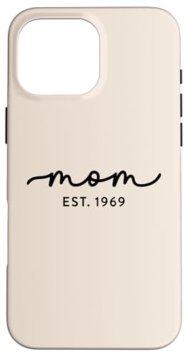 Mom Est 1969 �J�X�^���}�} �J�X�^�}�C�Y ��̓� �J�X�^�}�C�Y �X�}�z�P�[�X iPhone 16 Pro Max �p