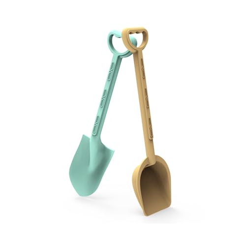 2 peças grande pá de areia para crianças praia de plástico de queijo de areia brinquedo com jardim ao ar livre ergonómico brinquedo crianças areia pá