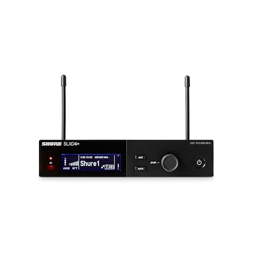 Image of Shure SLXD4+ Single-Channel Digital Wireless Receiver