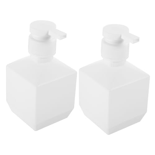Ipetboom 2 Piezas Embotellado Recarga de jabón de Manos Mini Botella de Spray dispensador de Mano Hand Cream decoración baño Botella de Bomba dispensador de jabón Educación física