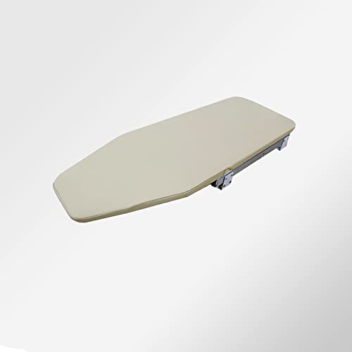 RUCRAK Ironing Board, Pull out Ironing Board, 180° Swivel Retractable Ironing Board, Foldable wall Mounted Ironing Board, Space Saving Folding Small Home Ironing Board (Color : Off-white)
