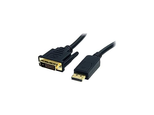 Cable DisplayPort a DVI de 1920x1200p macho negro 4XEM 4XDPMDVIMCBL adaptadores de cable de vídeo 3