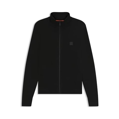 BOSS Mens Kanozip S Knitted jacket Cover