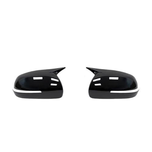Coques de rétroviseurs Kia K3 protectrices noir brillant contre les rayures de route