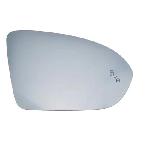 JBPIHZT Rétroviseur Extérieur En Verre Avec Chauffage Gauche Et Droit Pour OPEL Pour VAUXHALL Pour ASTRA K 2015 2016 2017 2018 2019(Droite)