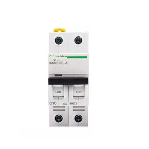 Interruptor de aire tipo C bipolar IC65N de 63A para reformas de cuadros de luz