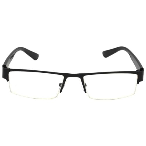 CRIBA Half Rim Square Reading Glass +1.00 +1.25 +1.5 +1.75 +2.00 ...