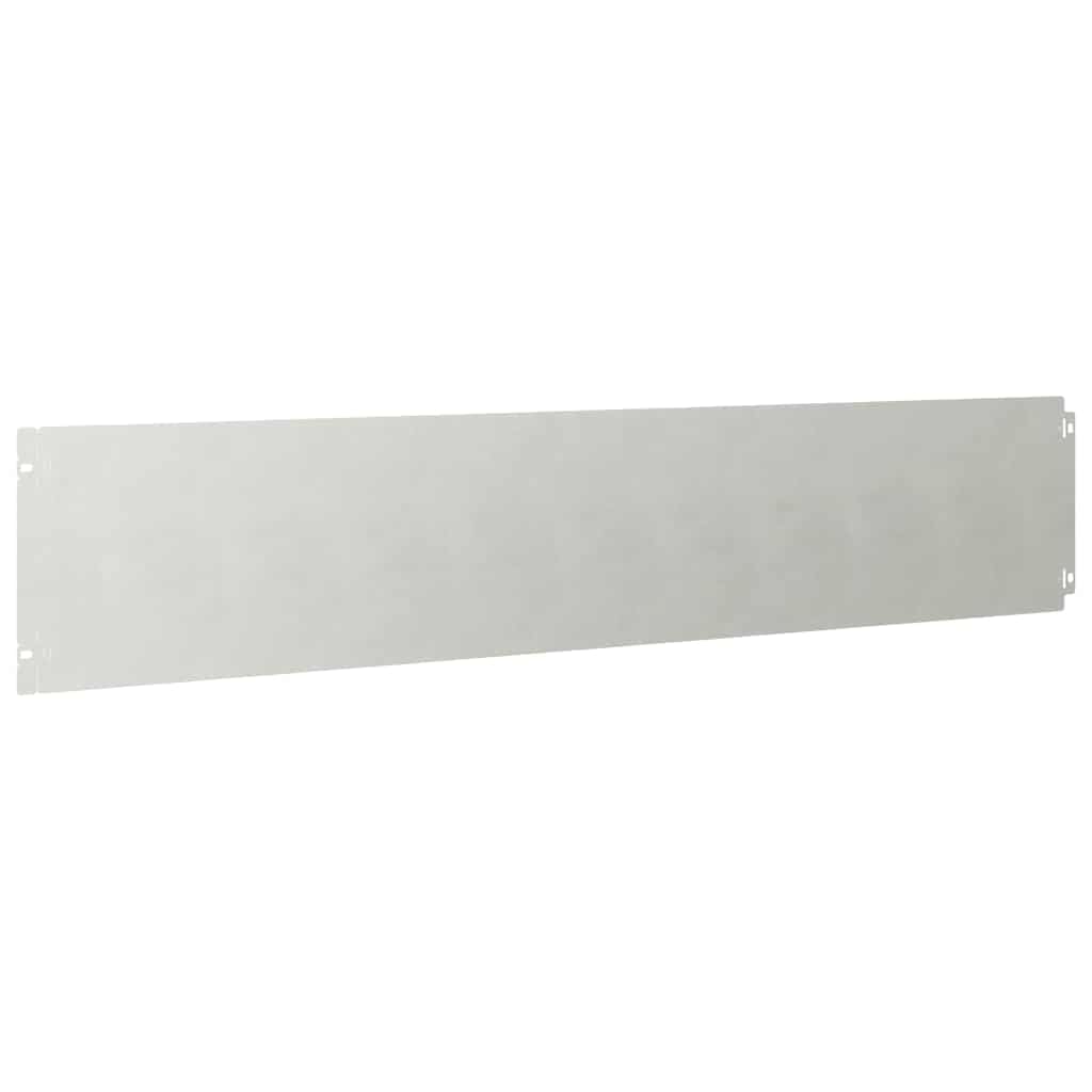 vidaXL Raseneinfassung 10 STK. 20 x 103 cm Edelstahl Silber
