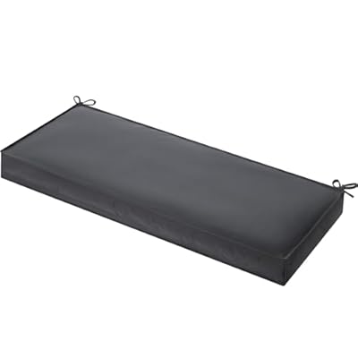 WEOAVRY Outdoor Wicker Patio Bench seat Cushion...