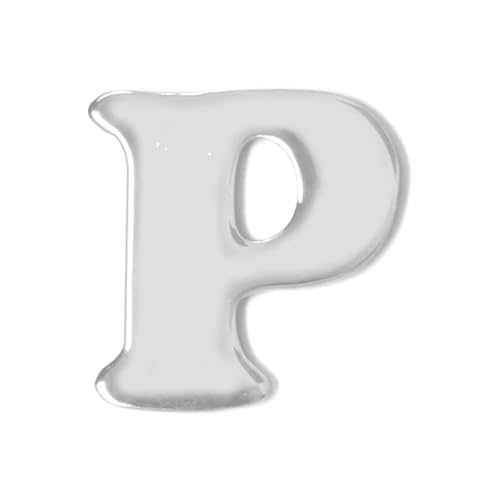 Image of GG Grand General 94370 2 Inches Chrome Letter P with Studs