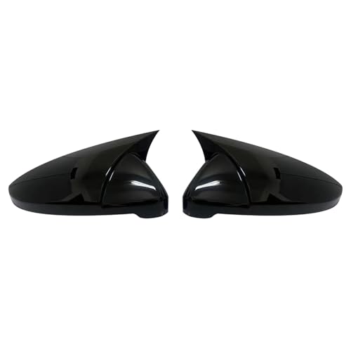 Coque rétroviseur Golf 7 R Line et Touran noir brillant