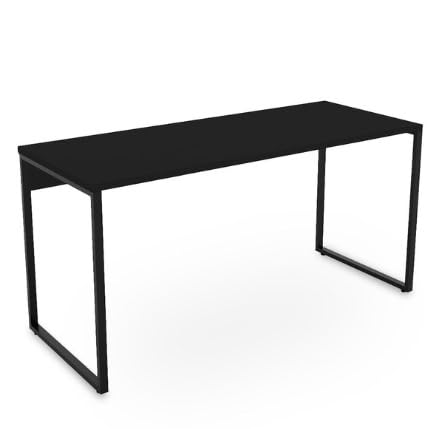Mesa Industial De Escritório 120cm preta