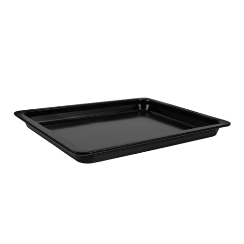 TINEASUR Placa De Parrilla Esmaltada Grande Bandeja Para Hornear De Inducción Bandeja Para Asar Esmaltada Para Barbacoas Al Aire