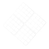 kit panneau grillage rigide blanc Présentoir photo suspendu en fil de fer - le matériau en fer est robuste et résistant à l'usure et pour une utilisation à long terme, panneau de grille