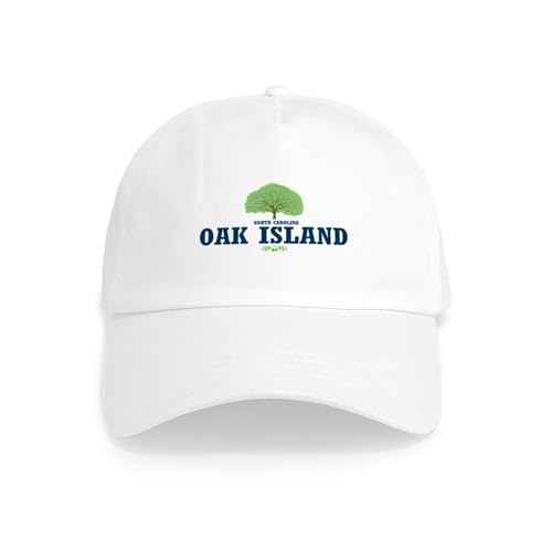CafePress Oak Island NC Cap Unique Adjustable Baseball Hat