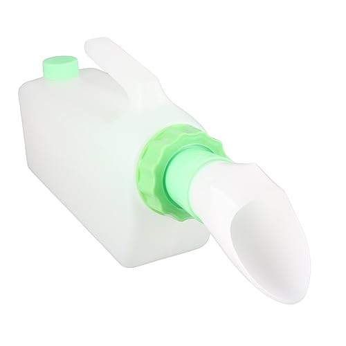 1000ml Female Urination Bottle Bedridden Women Urine Bottle Portable Elderly Pee Bottle with Lid for Journey Leak Prevention