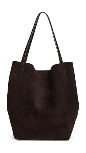 Bolso Shopper Oversized para Mujer en Ante Suave miniatura 1