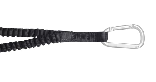 Image of BLACK+DECKER Single & Double Leg Tools Lanyard for Fall Prevention of Tools at Height | Tools Lanyard with Carabiner & Easily Connected with Harness | ANSI & OSHA Certified (Double Leg Tools Lanyard)